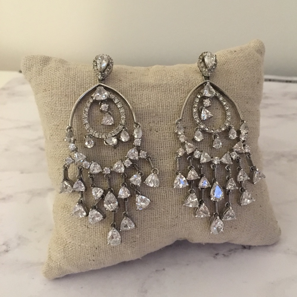 Fancy chandelier earrings